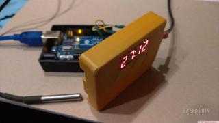 Temperature and timer device using Arduino Uno